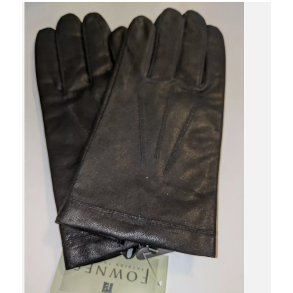 Fownes Genuine Leather Driving Gloves Brown men's Small women's Medium NEW $88